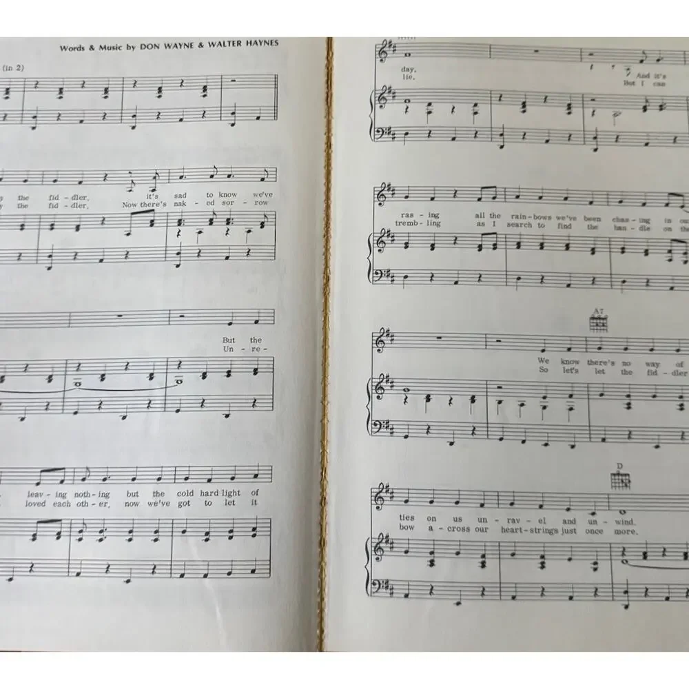 Chappell's Big Country Book Volume 2 Songbook Music‎ Piano Vocal Guitar Chord